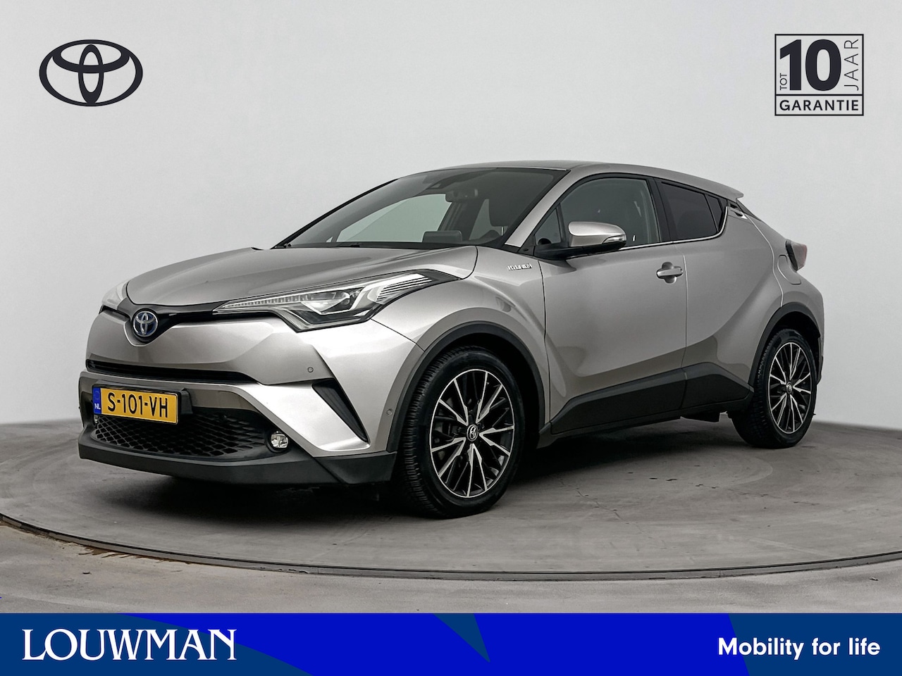 Toyota C-HR - 1.8 Hybrid Executive Limited | Lichtmetalen Velgen 18'' | Parkeersensoren V+A | Stoelverwa - AutoWereld.nl