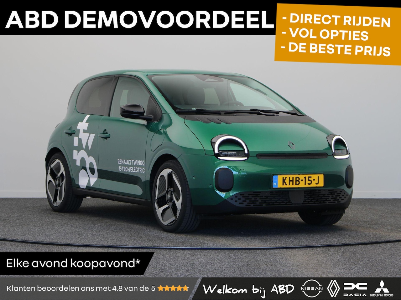 Renault Twingo - urban range techno 27.5 kWh | Stoelverwarming | Adaptive Cruise Control | Achteruitrijcame - AutoWereld.nl