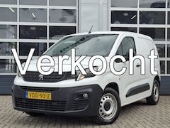 Peugeot Partner - 1.5 BlueHDI Premium | Navigatie | Cruise Control | Airco | PDC Achter | Zijruit Rechts in