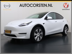 Tesla Model Y - Long Range AWD 75kWh 514PK Warmtepomp Stuur+Stoel+Achterbankverwarming Panoramadak Camera'