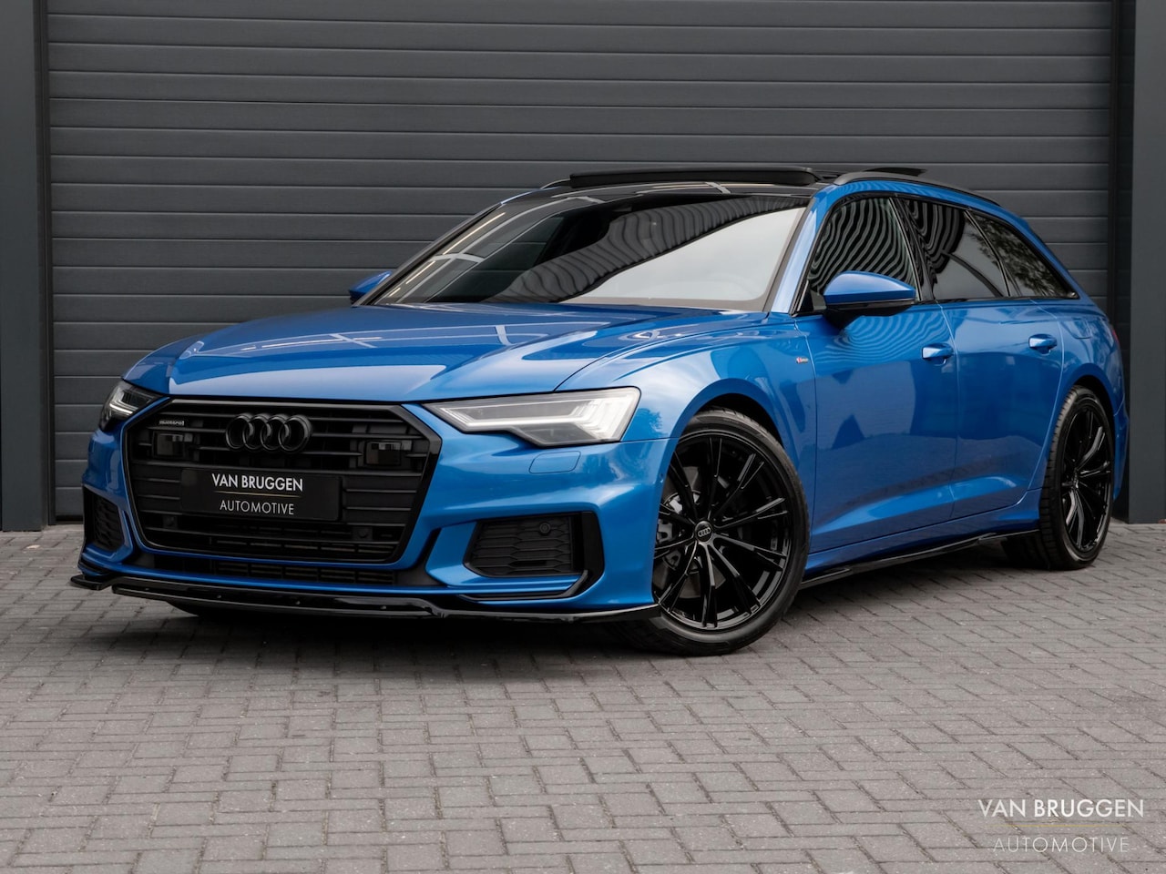 Audi A6 Avant - 50 TFSI e quattro S-Line Pano Massage S6 Individual AraBlauw BTW - AutoWereld.nl