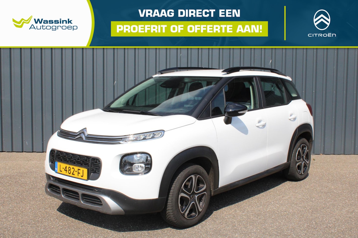 Citroën C3 Aircross - 1.2 PureTech Feel Airco | Parkeersensoren Achter | Michelin Cross Climate Banden | Carplay - AutoWereld.nl
