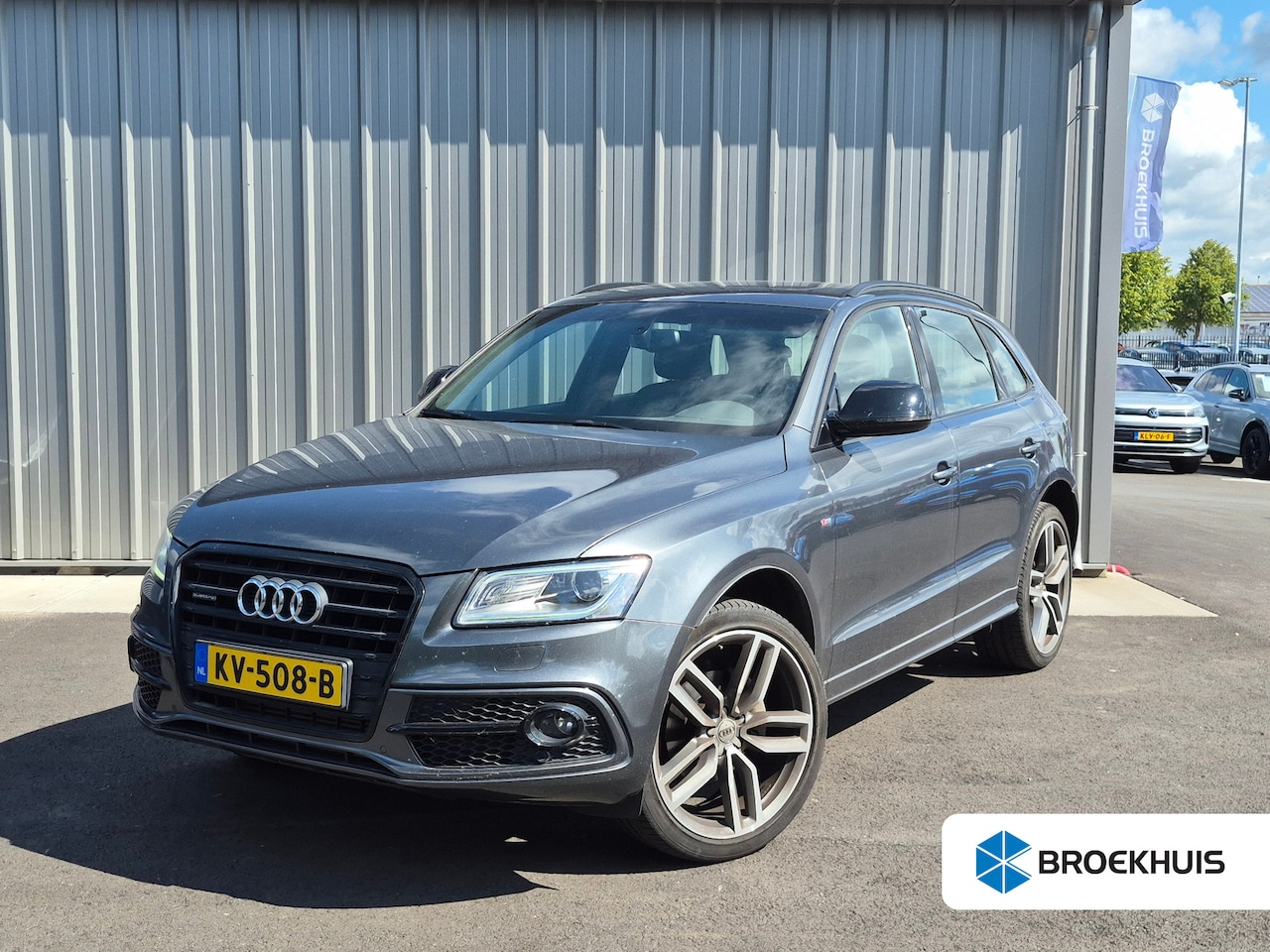 Audi Q5 - 2.0 TFSI quattro Adrenalin Sport 230 PK AUTO | 1e Eigenaar dealer onderhouden | Elekt glaz - AutoWereld.nl