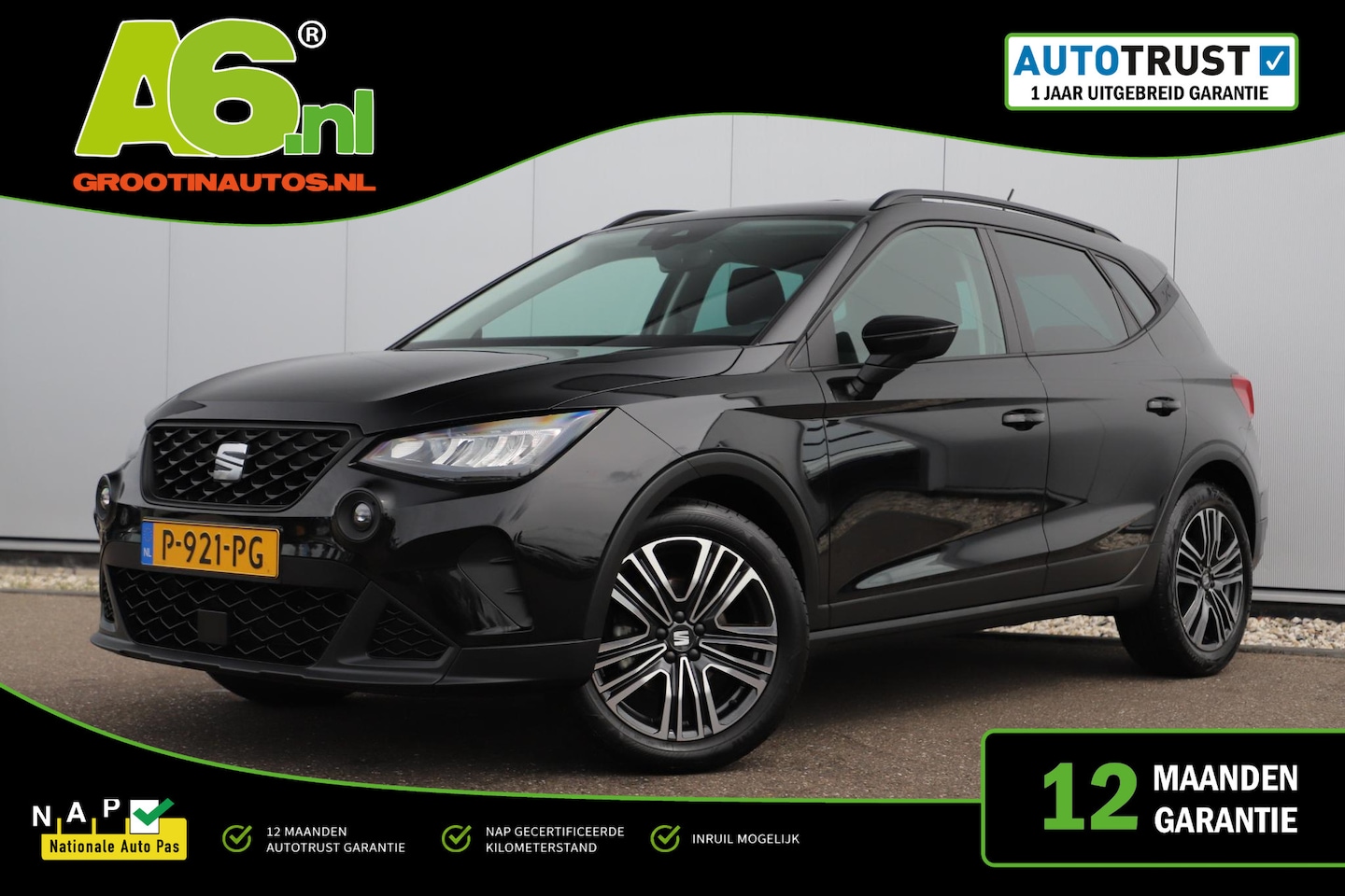 SEAT Arona - 1.0 TSI Style Business Intense Virtual Cockpit 17 inch LMV Navigatie Carplay Android Stoel - AutoWereld.nl