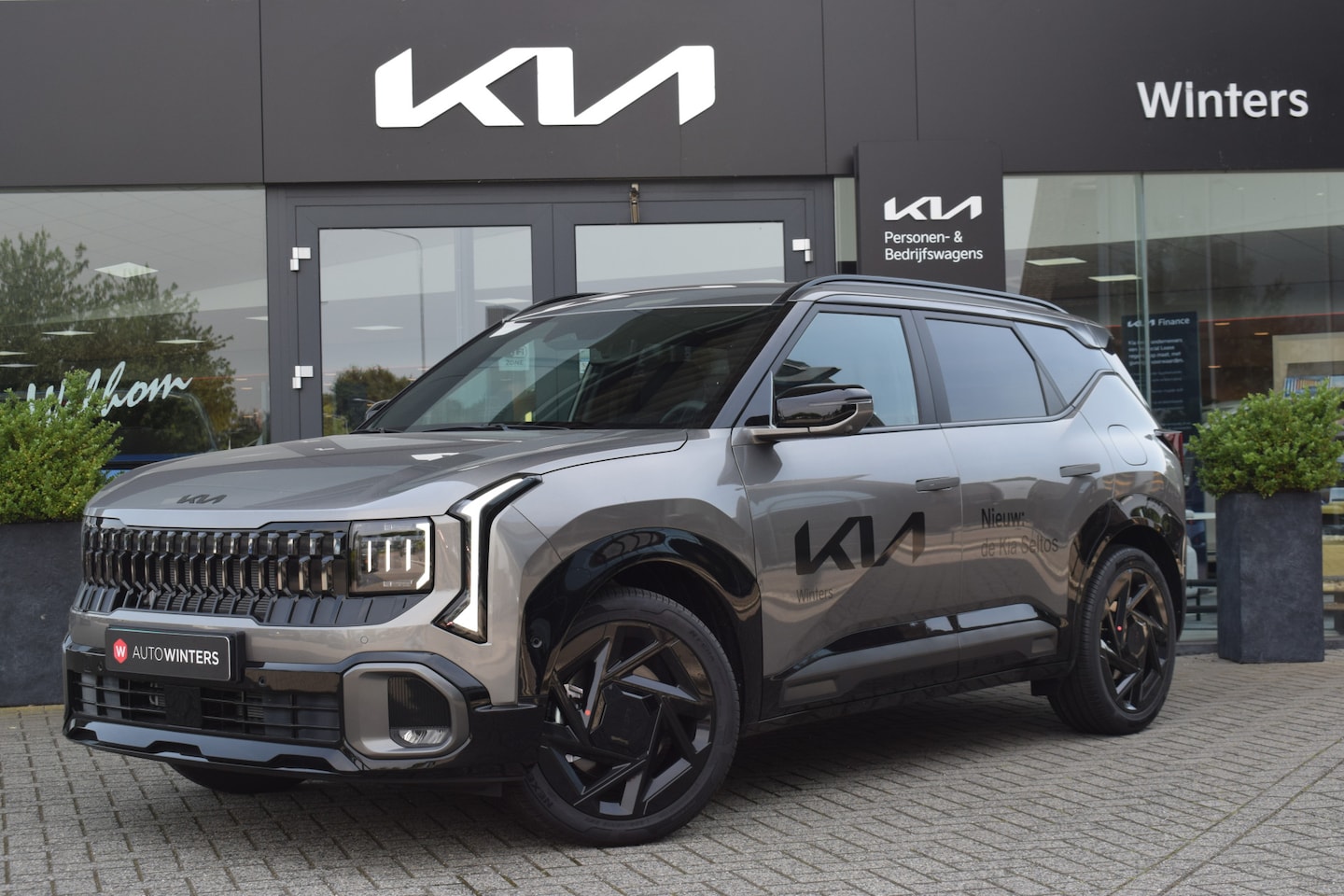 Kia Seltos - 1.6 T-GDi X-Line Edition | 360° Camera | Memory | Stoelventilatie | Leder | Full Option - AutoWereld.nl