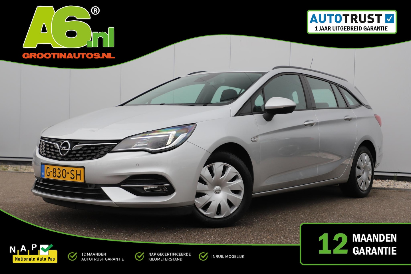 Opel Astra - 1.2 Business Edition 146PK Navigatie Carplay Android Bluetooth Climate & Cruise Control - AutoWereld.nl