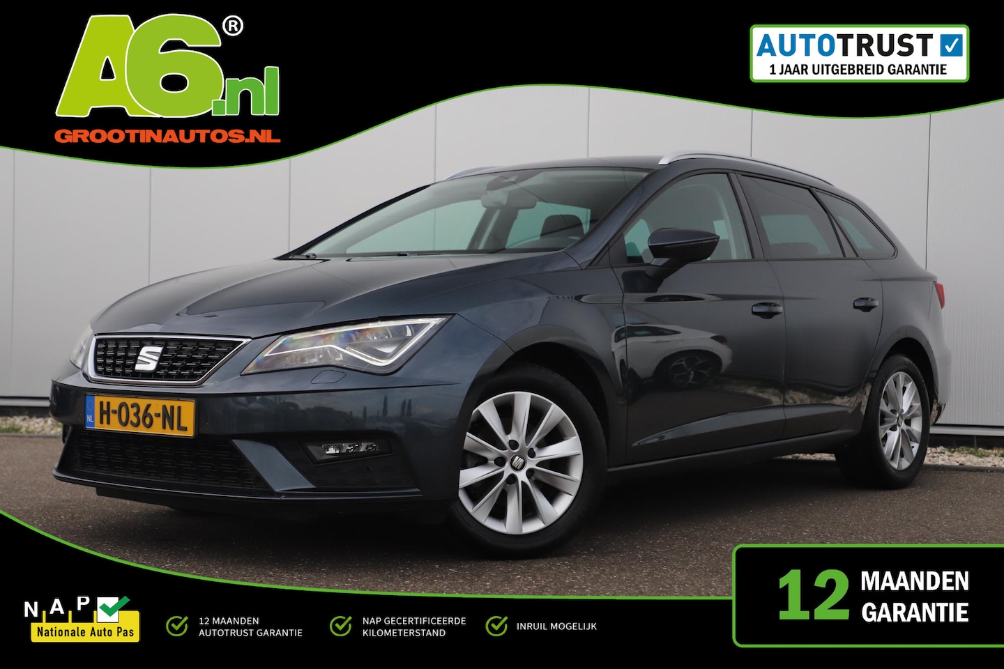SEAT Leon ST - 1.0 TSI Style Ultimate Edition Trekhaak Virtual Cockpit Beats Audio Navigatie Achteruitrij - AutoWereld.nl