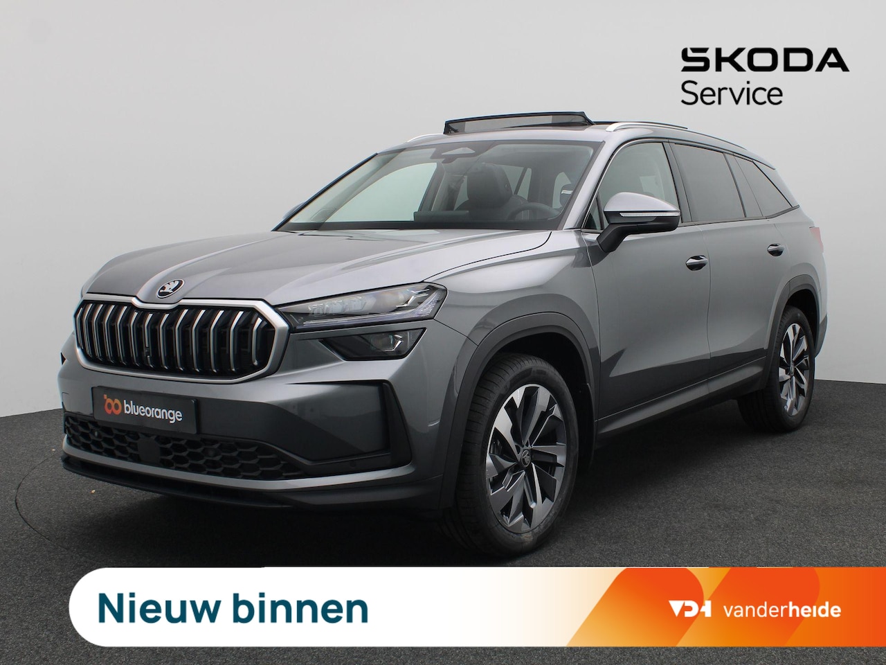 Skoda Kodiaq - 1.5 TSI MHEV Business Edition Plus 7p. 150PK DSG Panoramadak, Trekhaak wegklapbaar, 19" LM - AutoWereld.nl