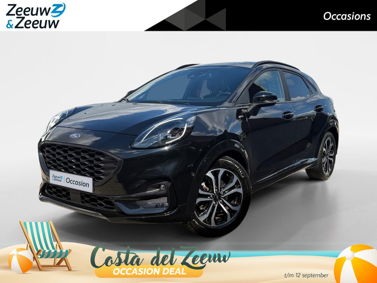 Ford Puma - 1.0 EcoBoost Hybrid ST-Line X First Edition | NL Auto Dealeronderhouden | Afneembare Trekh - AutoWereld.nl