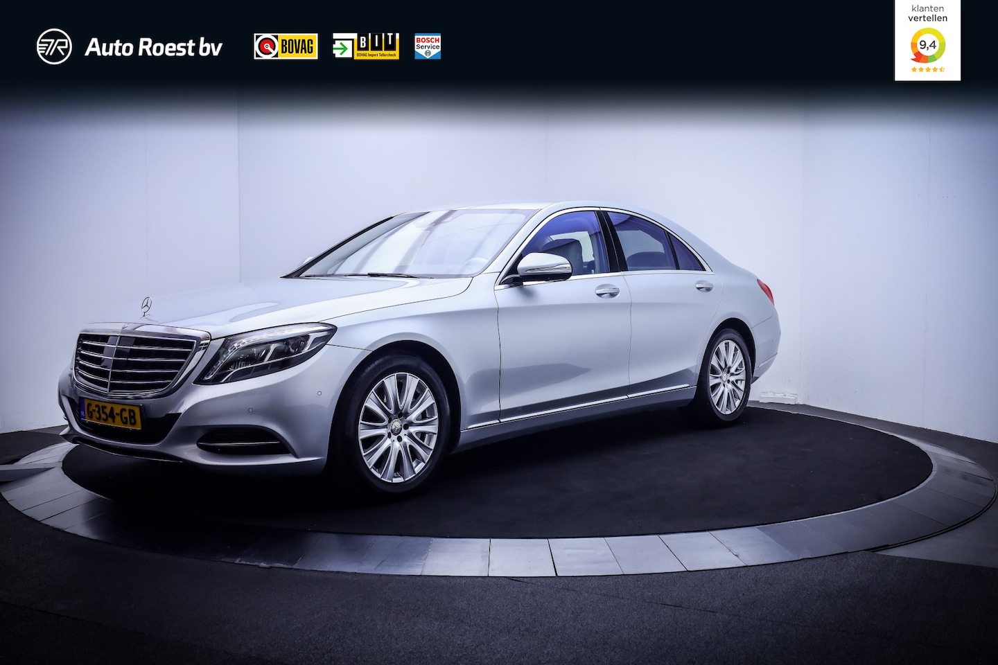 Mercedes-Benz S-klasse - 500 Prestige Plus FULL LED | MEMORY | LUCHTVERING | 360 CAM | DISTRONIC | HEAD UP | ELEK T - AutoWereld.nl