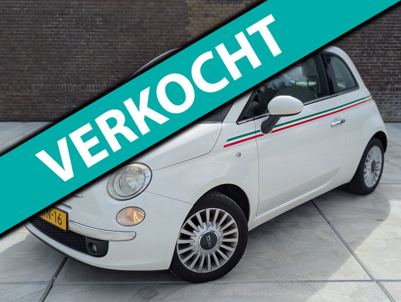 Fiat 500 - 1.2 Pop airco apk schuifdak leuke auto ! - AutoWereld.nl