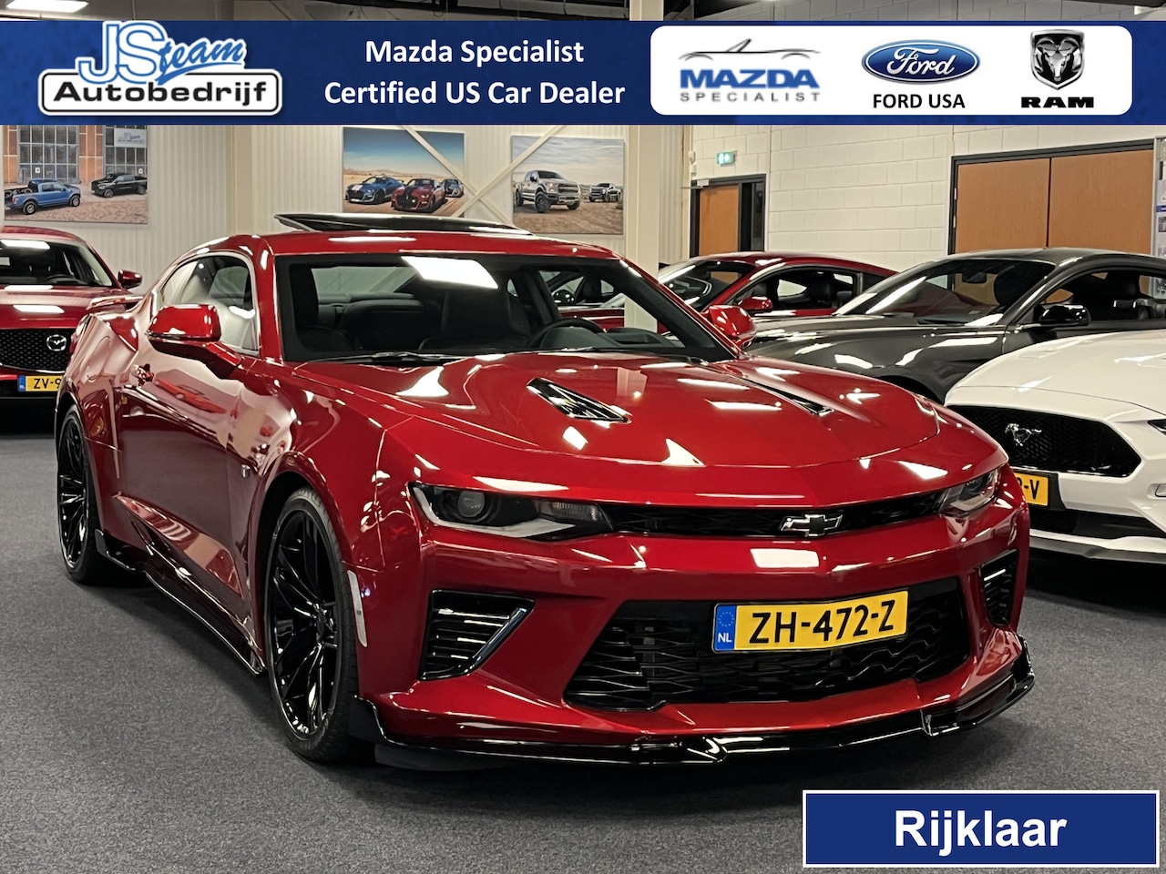Chevrolet Camaro - USA Coupe 6.2i V8 Automaat Supercharged 620PK 2SS Edition Brembo Stabilitrack Schuifdak - AutoWereld.nl
