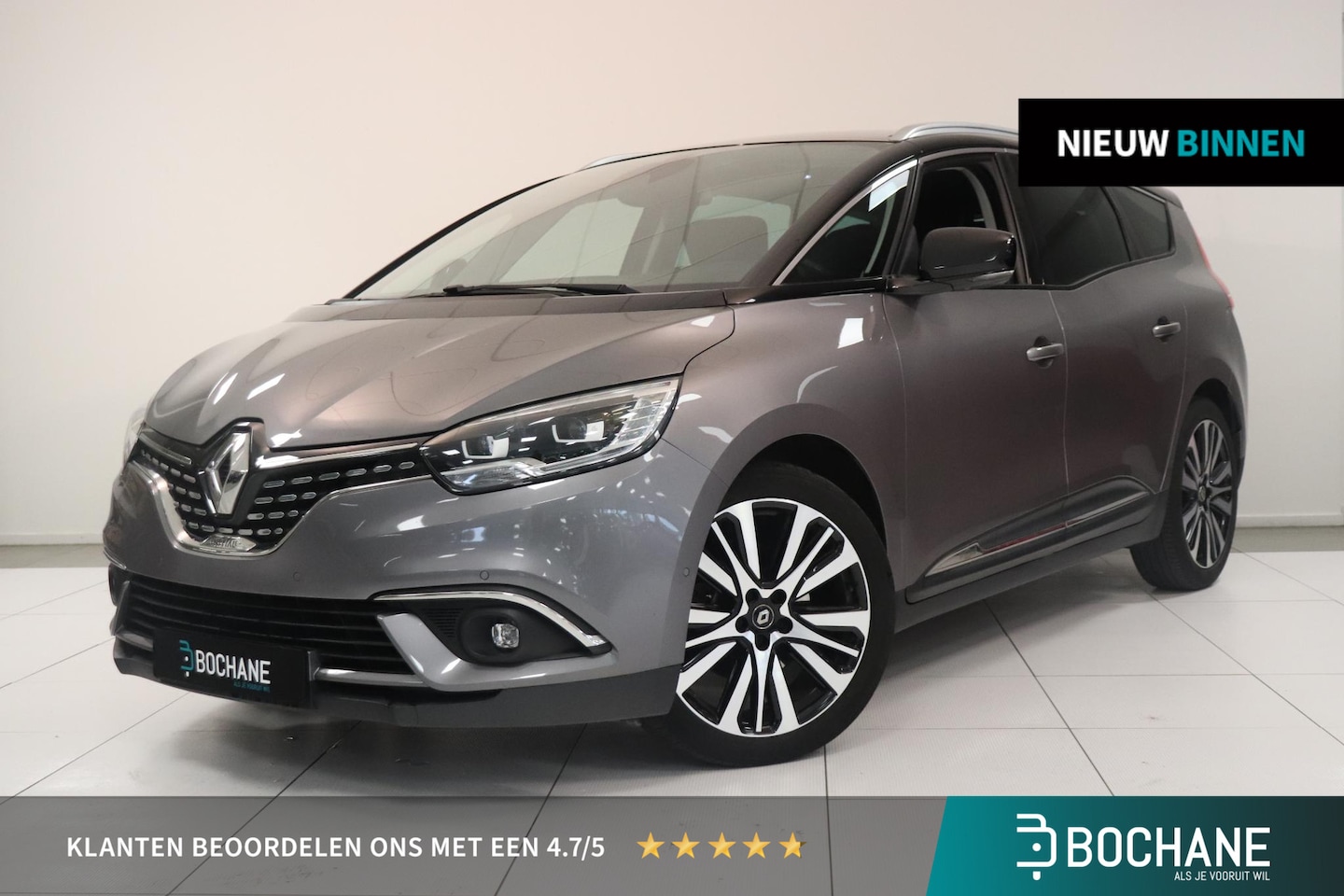 Renault Grand Scénic - 1.3 TCe Initiale Paris 7p. | Camera | Lederen bekleding | Stoelverwarming | Head up displa - AutoWereld.nl