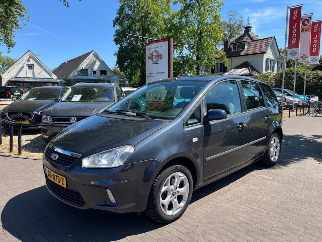 Ford C-Max - 1.6-16V / AIRCO / TREKHAAK / ELEK. RAMEN / RADIO-CD-AUX / 16'' LM-VELGEN / METALLIC - AutoWereld.nl