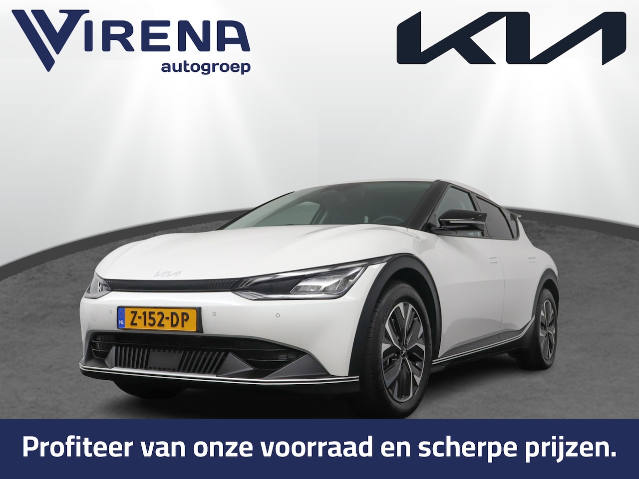Kia EV6 - Light Edition 58 kWh Automaat SOH 98,4% - Stoel-/ Stuurverwarming - Carplay/Android Auto - - AutoWereld.nl