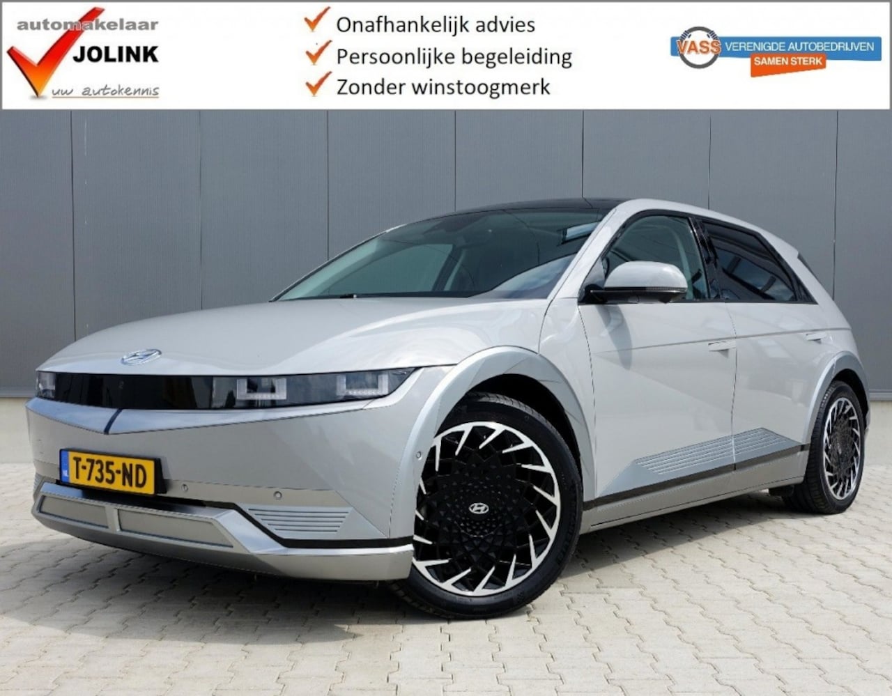 Hyundai IONIQ 5 - 77,4 kWh Lounge AWD I 100% dealer I SOH 100% I Pano I Leder I Trekhaak I - AutoWereld.nl