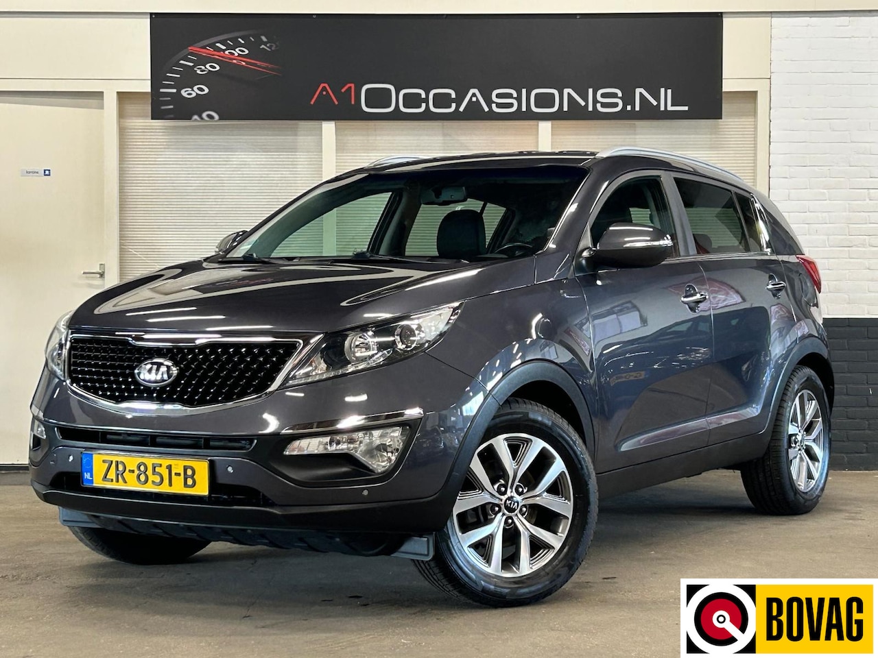 Kia Sportage - 1.6 GDI DynamicPlusLine + LEDER - AutoWereld.nl