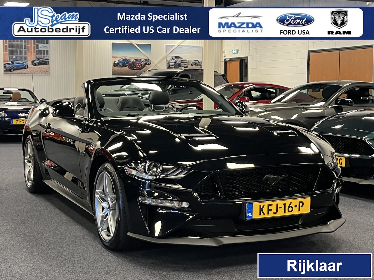 Ford Mustang Convertible - 5.0i V8 GT Premium 450PK Automaat Performance Package Brembo Magneride - AutoWereld.nl