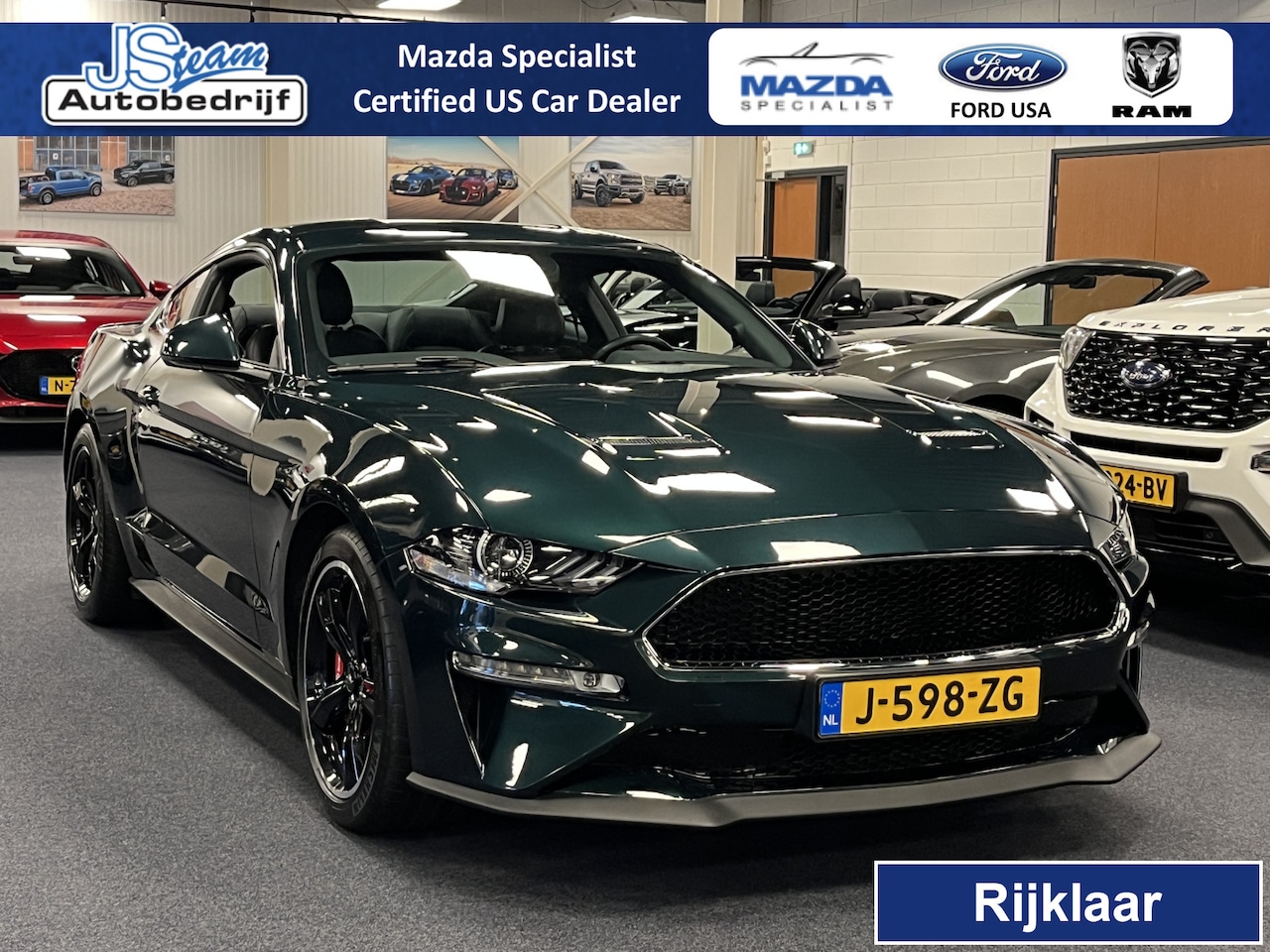 Ford Mustang Fastback - 5.0i V8 BULLITT 460PK Brembo MagneRide B&O Sound - AutoWereld.nl