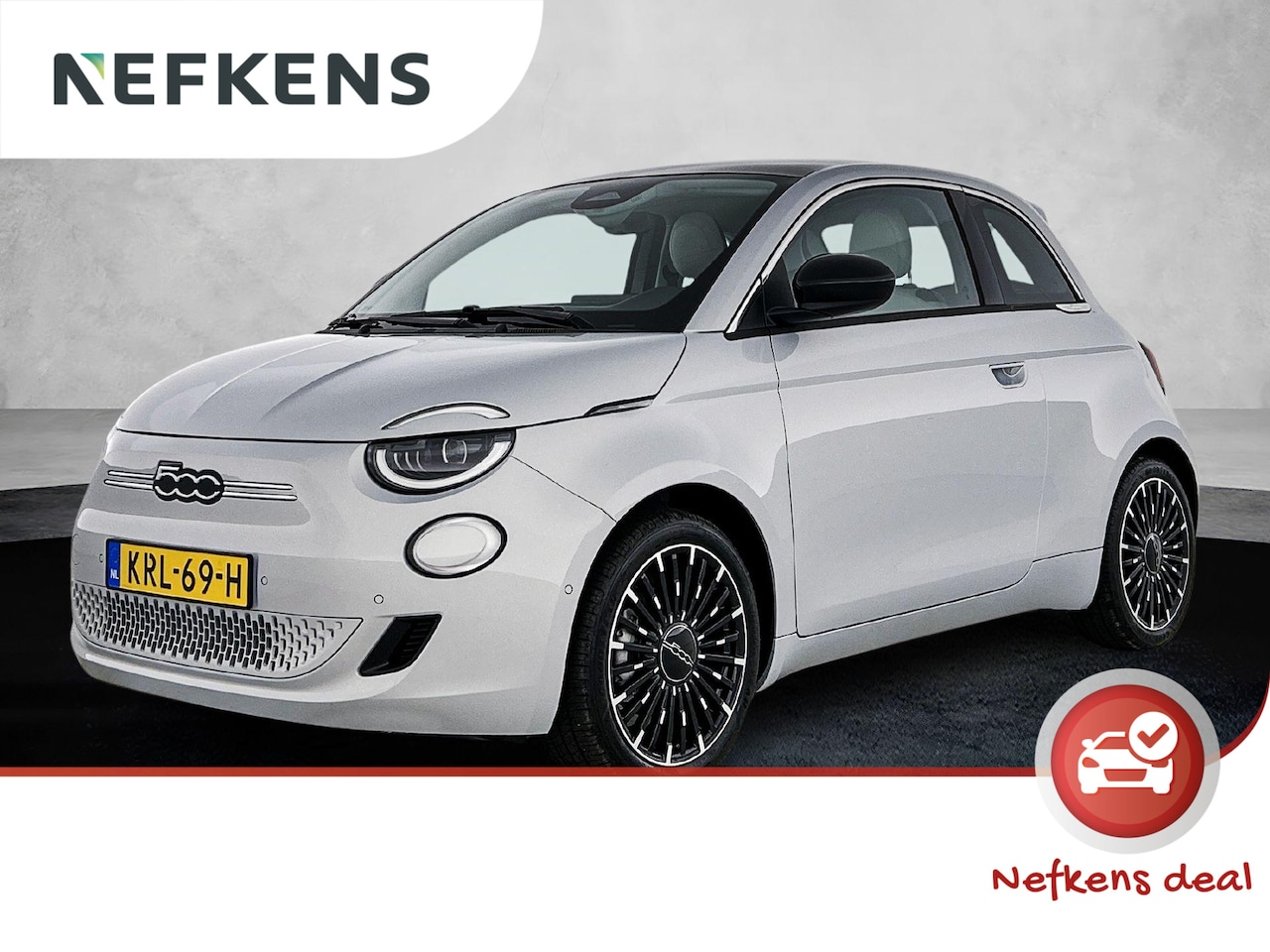 Fiat 500 - Icon 42 kWh Panoramadak | Camera achter | Navigatie Apple Car play Android Auto - AutoWereld.nl