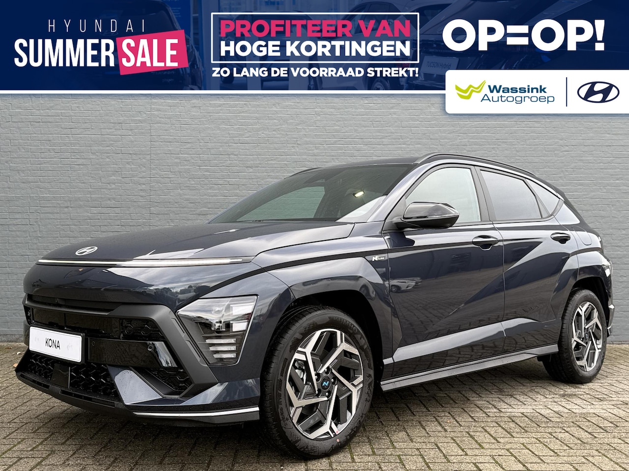 Hyundai Kona - 1.6 GDI HEV N Line 1.6 GDI HEV N Line - AutoWereld.nl