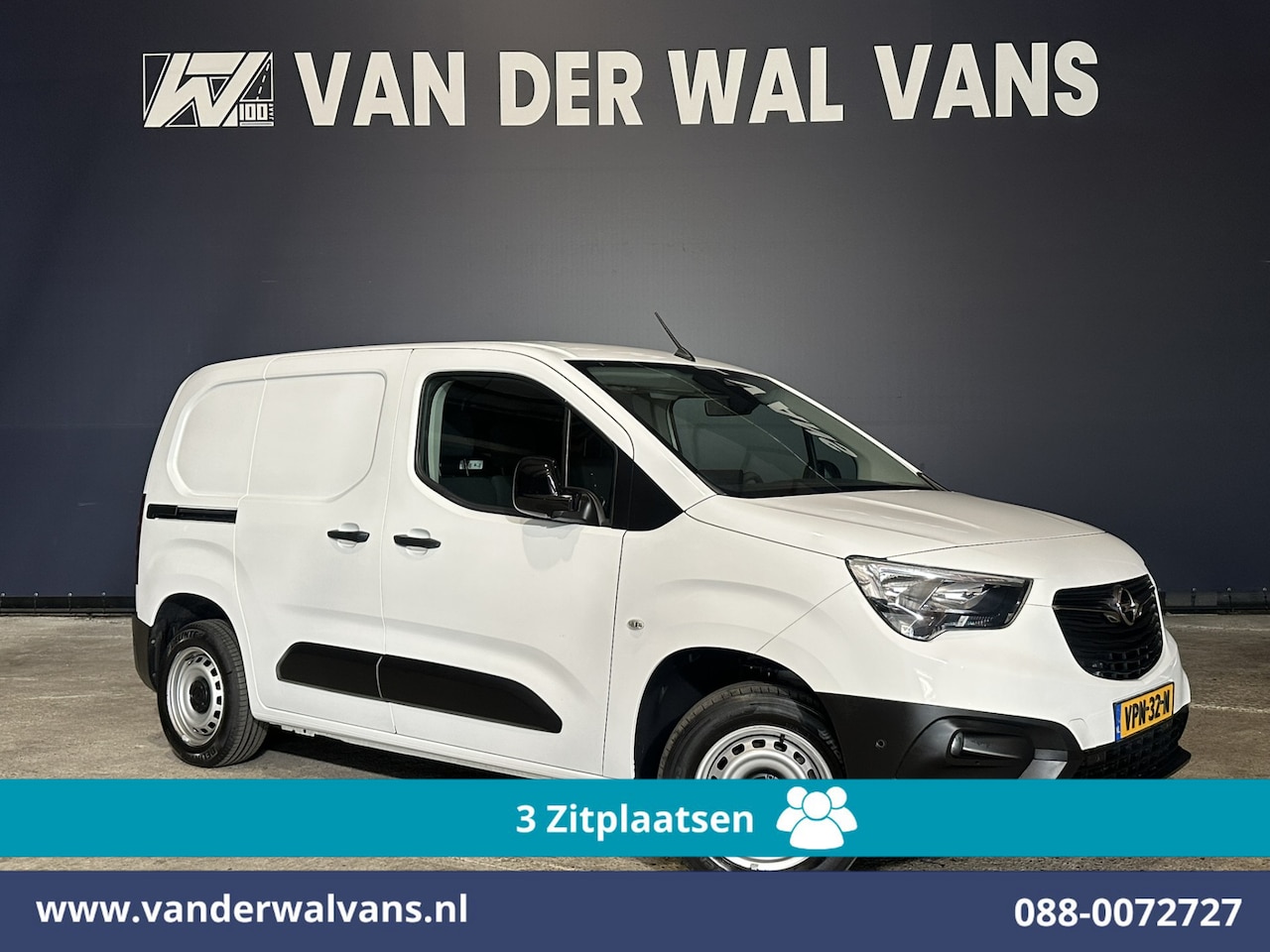 Opel Combo - 1.5D 102pk L1H1 Euro6 Airco | 3-Zits | Camera | Navigatie | Apple Carplay | 1500kg Trekhaa - AutoWereld.nl