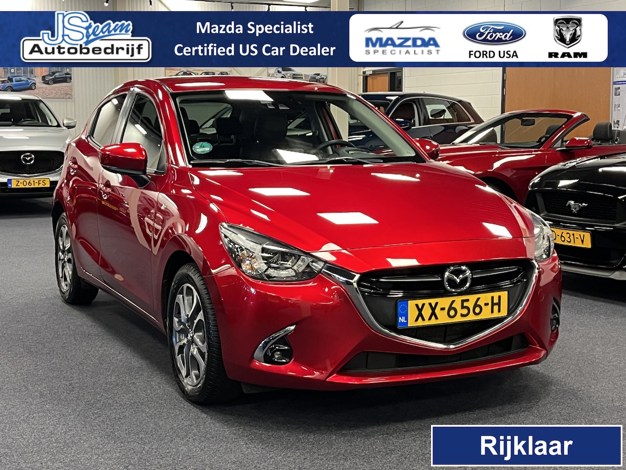 Mazda 2 - 1.5i SkyActiv-G GT-Luxury 90PK Leder Navi DAB+ Camera Head Up Display PDC - AutoWereld.nl