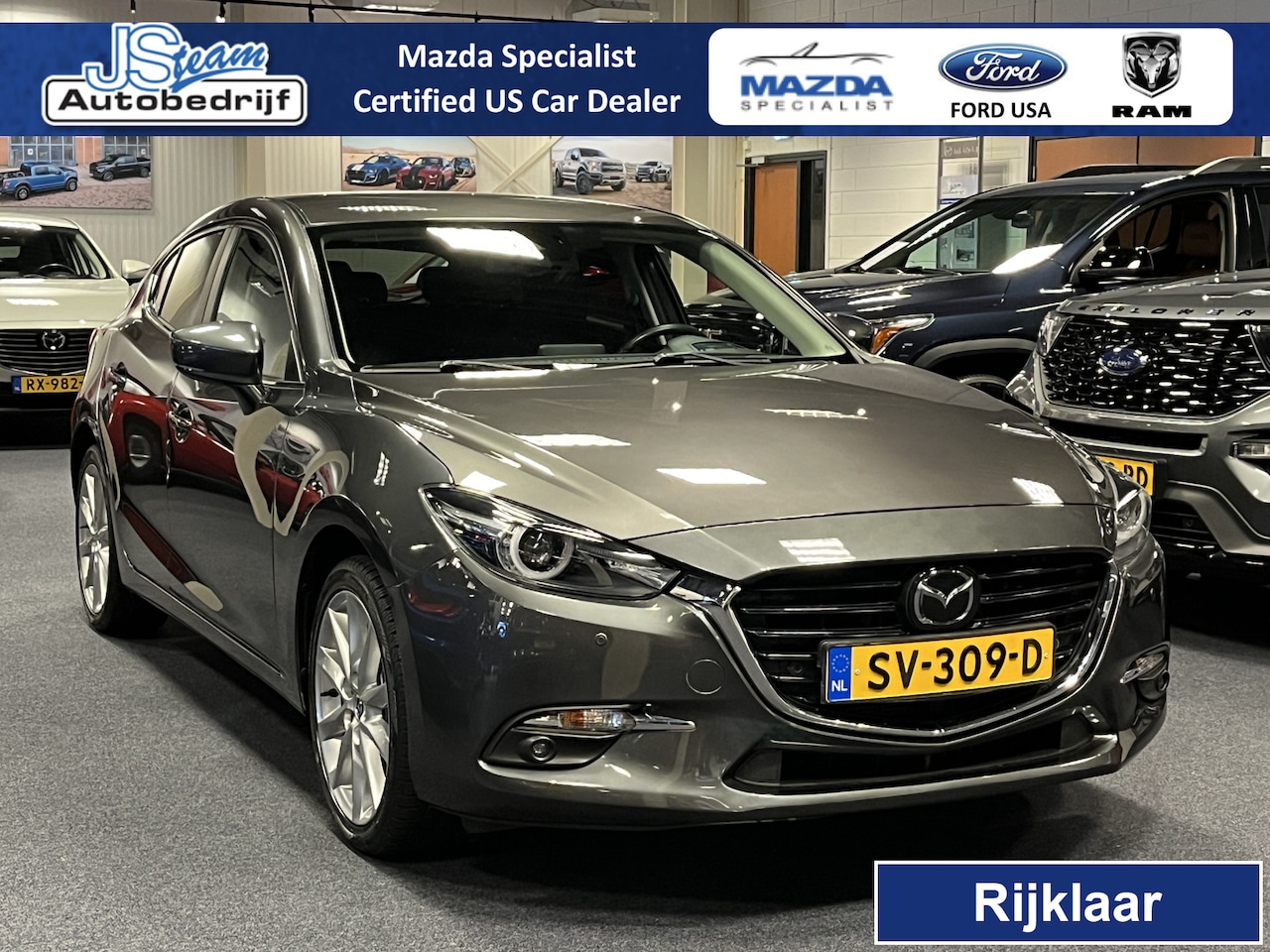 Mazda 3 - 2.0 SkyActiv-G GT-M 120PK Navi Leder Bose Cruise Head Up Display Trekhaak - AutoWereld.nl