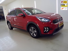 Kia Niro - 1.6 GDi Hybrid DynamicPlusLine+Vol-Leder+breed-Navigatie+camera+stoel&stuur-verw+ = SUPER