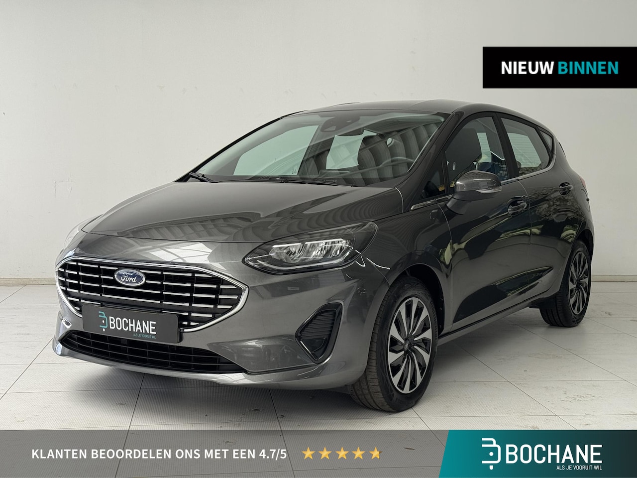 Ford Fiesta - 1.0 EcoBoost Titanium | Apple CarPlay / Android Auto | Parkeersensoren | Cruise Control | - AutoWereld.nl