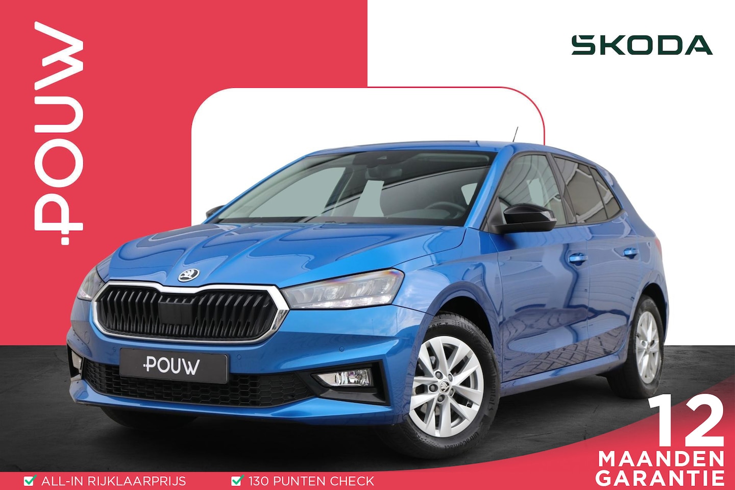 Skoda Fabia - 1.0 TSI 95pk Ambition | Navigatie |  App Connect | Airco | Parkeersensoren - AutoWereld.nl