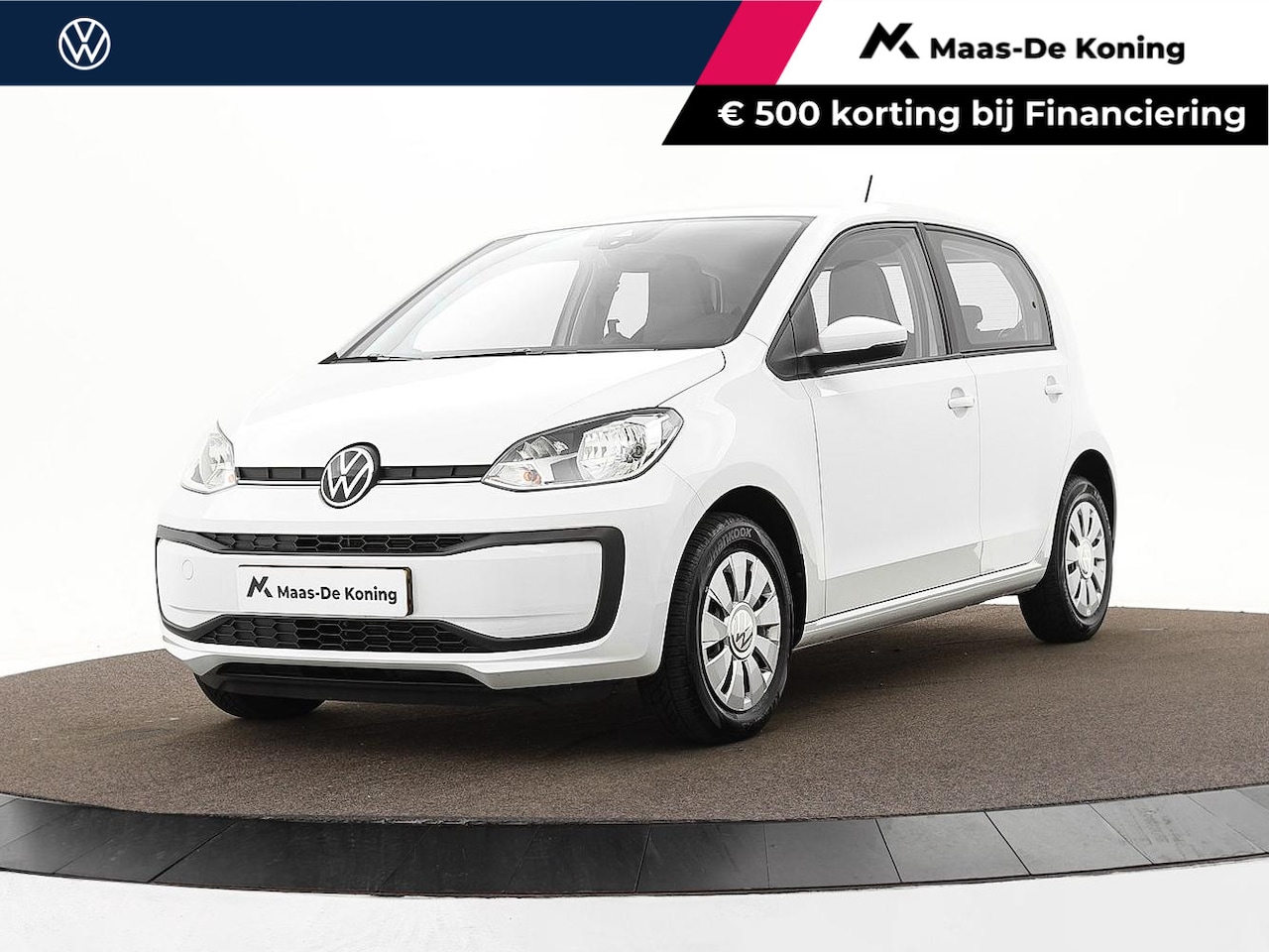 Volkswagen Up! - 1.0 65pk · Airco · Bluetooth · Telefoonhouder · Lane Assist · Dab Radio · All Season Bande - AutoWereld.nl