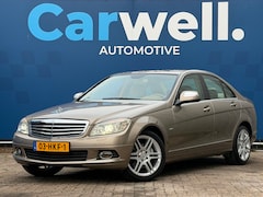Mercedes-Benz C-klasse - 200 K Elegance|Leder|Stoelvw|Navi|Climate|Cruise|PDC V+A|Bleutooth|Isofix|VolledigOnderhou
