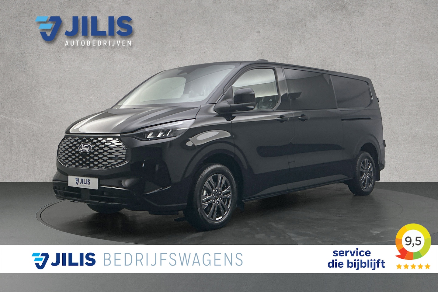 Ford E-Transit Cust. - L2 Limited | Dubbel cabine | 2x schuifdeur | Rondomzicht camera - AutoWereld.nl