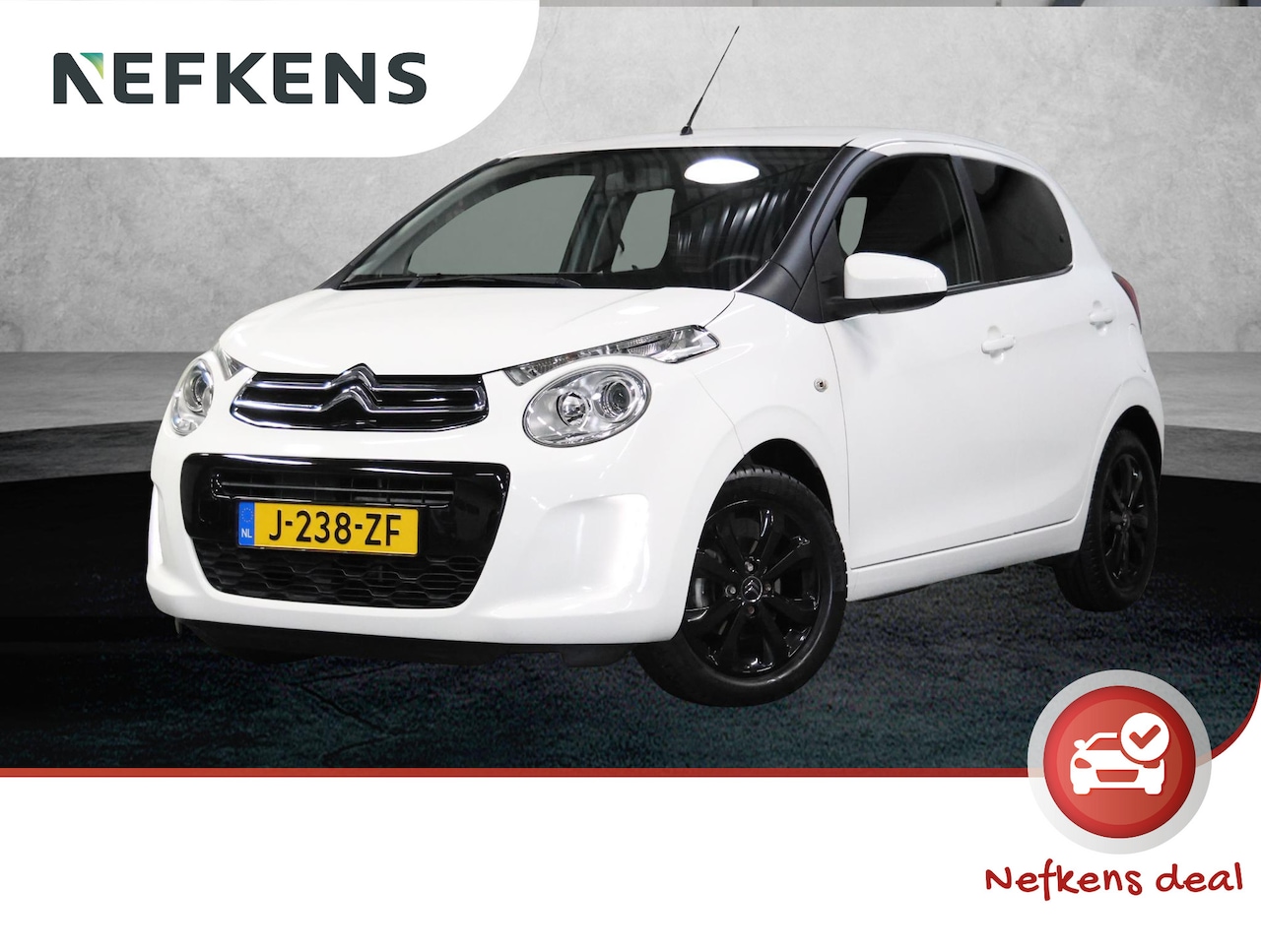 Citroën C1 - 1.0 VTi Shine | 1ste eigenaar | AppleCarplay/AndroidAuto | Climate Control | Camera | Blue - AutoWereld.nl