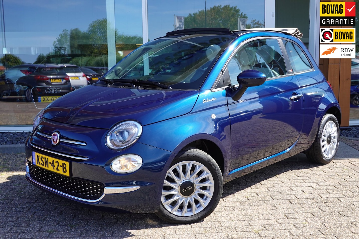 Fiat 500 C - 1.0 Hybrid Dolcevita 1.0 Hybrid Dolcevita - AutoWereld.nl