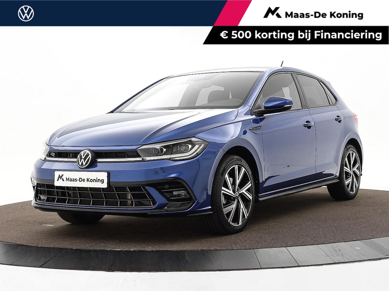 Volkswagen Polo - 1.0 TSI 110pk DSG R-Line · Camera · Matrix LED · Stoelverwarming · Apple/Android Car Play - AutoWereld.nl