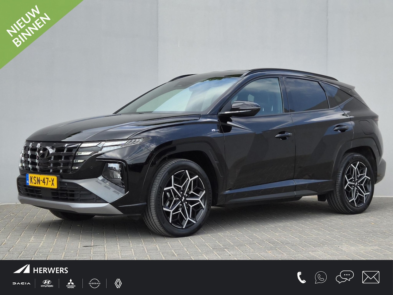 Hyundai Tucson - 1.6 T-GDI PHEV N Line Edition 4WD / SOH 100% / Dealer onderhouden / Fabrieksgarantie tot 0 - AutoWereld.nl