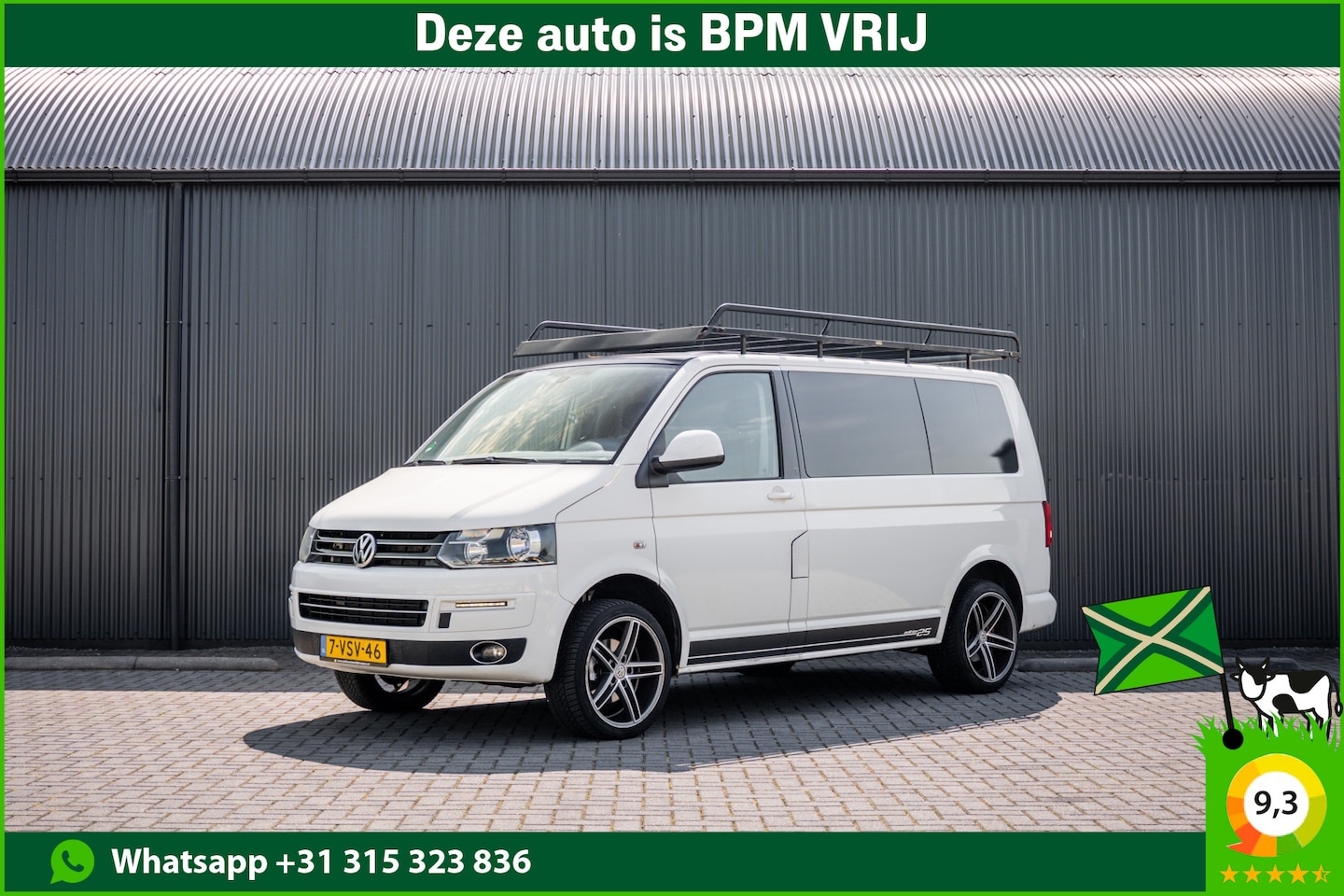 Volkswagen Transporter - 2.0 TDI L1H1 | Zie tekst! | Cruise | Navi | Airco | Imperiaal | Trekhaak - AutoWereld.nl