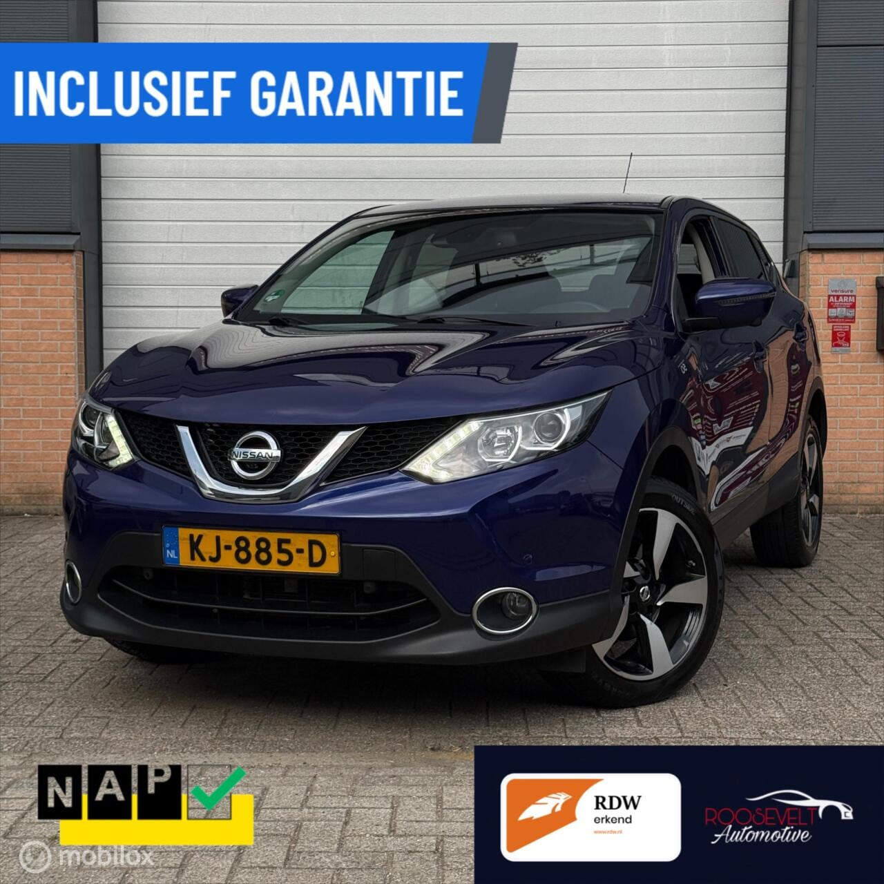 Nissan Qashqai - 1.2 N-Connecta / 1E EIG / GARANTIE / NAP/ 360 - AutoWereld.nl
