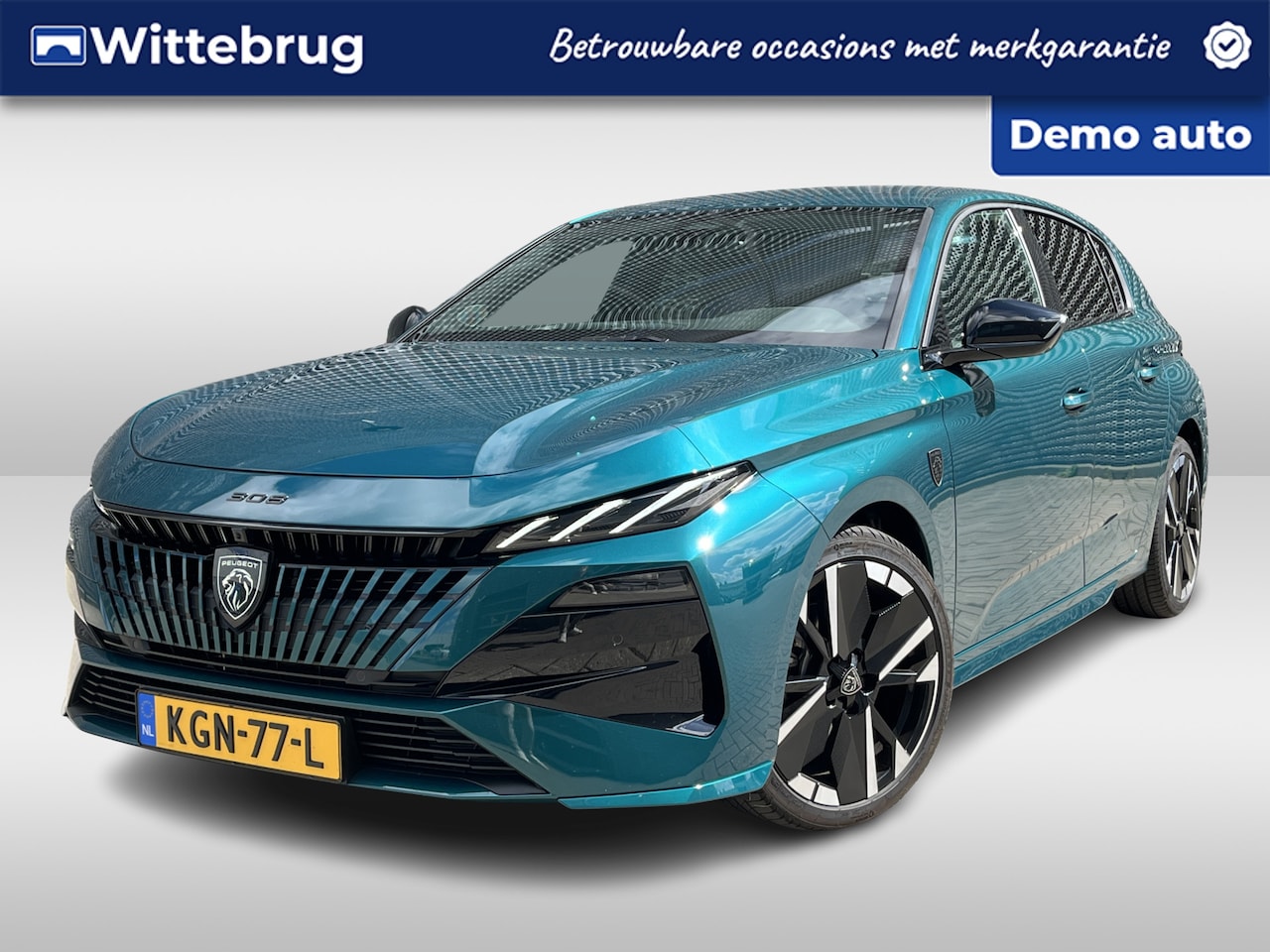 Peugeot 308 - 1.2 Hybrid 145 e-DCS6 GT | Leder/alcantara | 360 Camera DEMO DEAL! - AutoWereld.nl