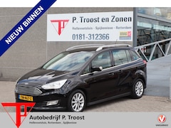 Ford Grand C-Max - 1.0 Titanium 7 Persoons/Achteruitrijcamera/Climate control/Trekhaak/ParkeerSensoren V/A/Bl