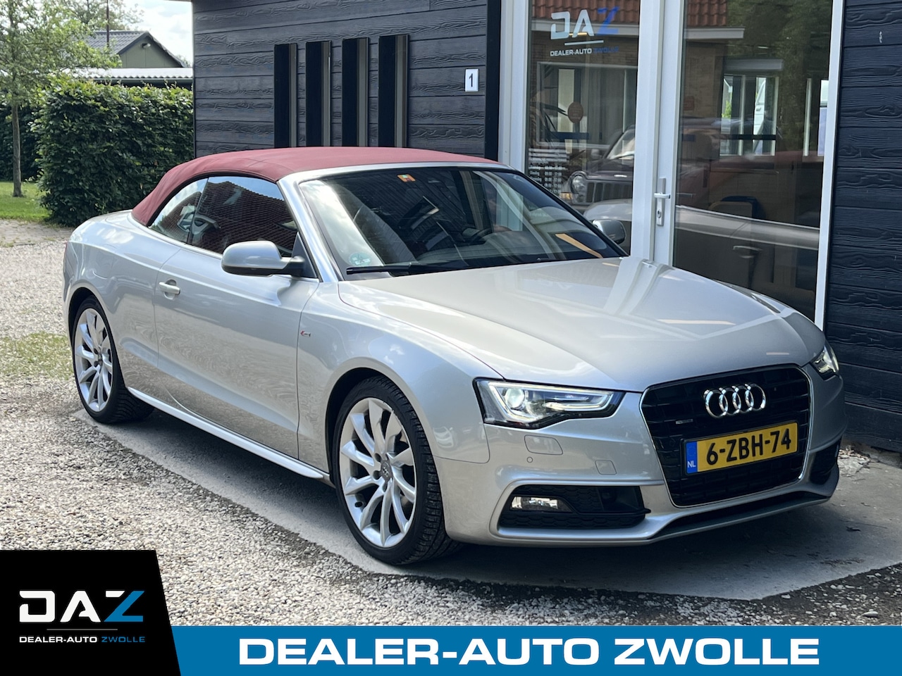 Audi A5 Cabriolet - 2.0 TFSI quattro S-Line Sport Edition Aut/Ecc/Leer/Navi/B&O - AutoWereld.nl