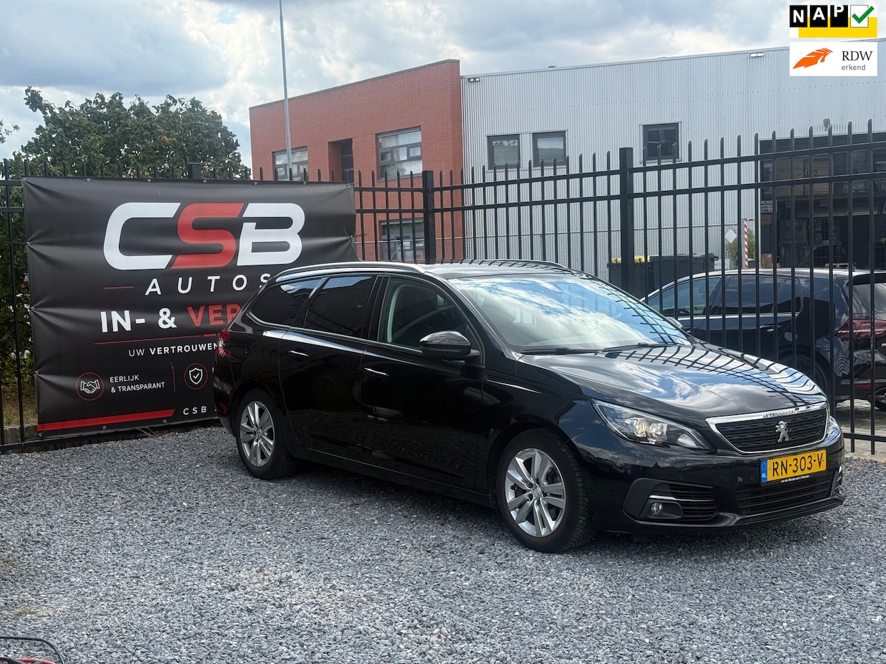 Peugeot 308 SW - 1.2 PureTech Blue Lease Executive CLIMA!NAVI!PANO!KOOPJE! - AutoWereld.nl