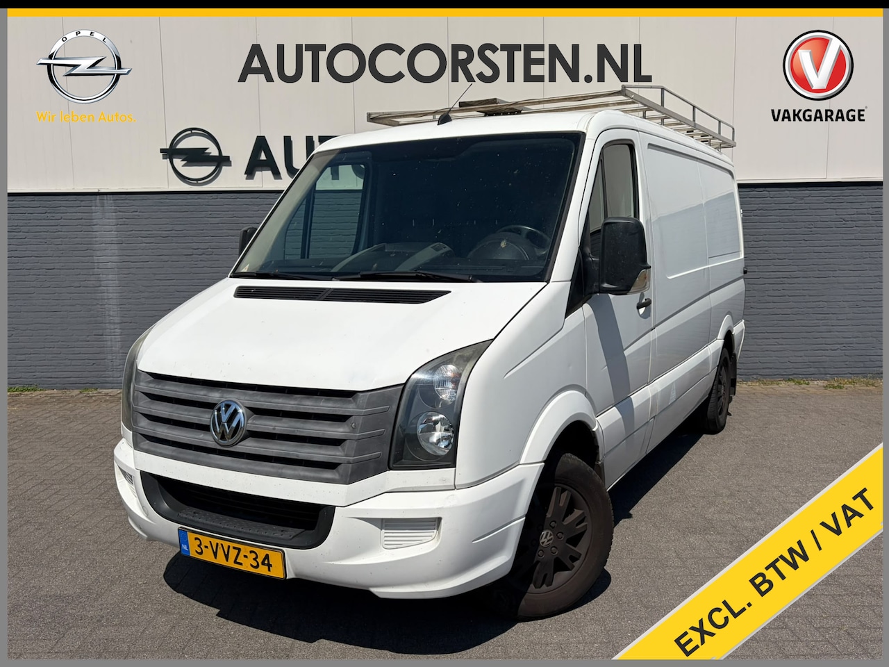 Volkswagen Crafter - 35 2.0TDI 136PK L2H1 BM 3-Peroons Trekhaak Cruise Control Airco Camera Navi Google®-Maps I - AutoWereld.nl