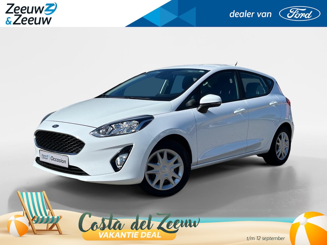 Ford Fiesta - 1.1 Trend | rijstrooksensor met correctie | buitenspiegels verwarmbaar | start/stop systee - AutoWereld.nl