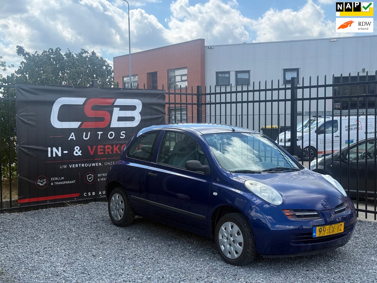 Nissan Micra - 1.2 Visia AIRCO!AUTOMAAT!NAP!KOOPJE! - AutoWereld.nl