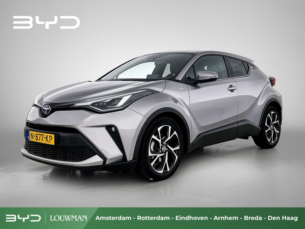 Toyota C-HR - 1.8 Hybrid Style | Eerste eigenaar | Origineel NL | JBL | Zwart Leder | Full LED | - AutoWereld.nl