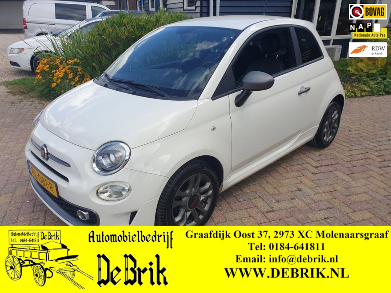 Fiat 500 - 0.9 TwinAir Turbo 500S 0.9 TwinAir Turbo 500S - AutoWereld.nl