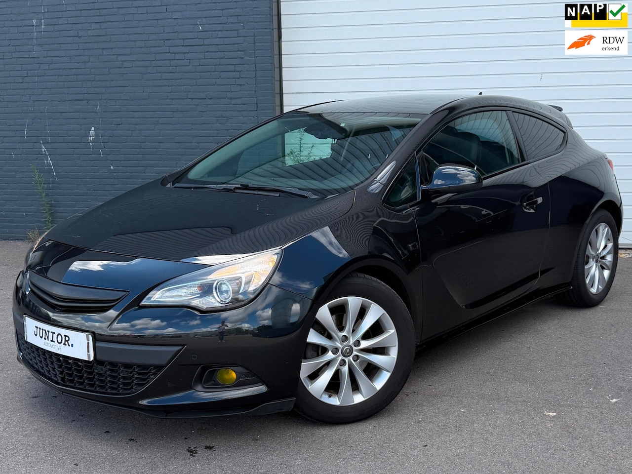 Opel Astra GTC - 1.4 Turbo Sport LEDER/STOELVERWARMING/CRUISE/NAVI - AutoWereld.nl